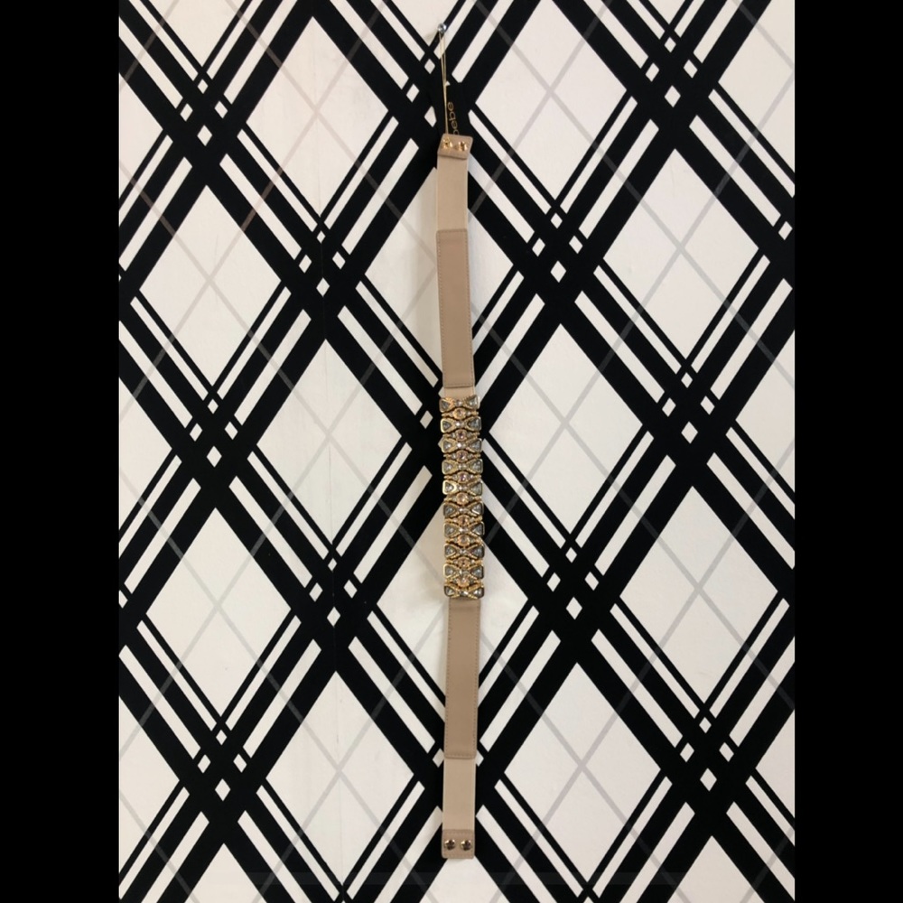 Bebe bejeweled belt